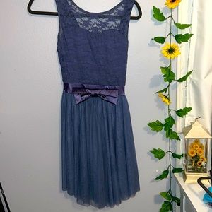 weissman dance costume, periwinkle color, size medium